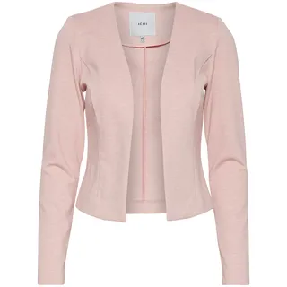 ICHI IHKATE SHORT BL Damen Blazer Kurzblazer Jacke Kurzblazer mit Stretch, Größe:L, Farbe:Rose Smoke Melange (1415061)