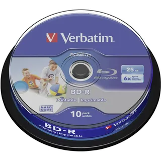 Verbatim BD-R 25 GB 10 Stück Spindel