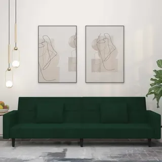 vidaXL 375818 Sofa Grün