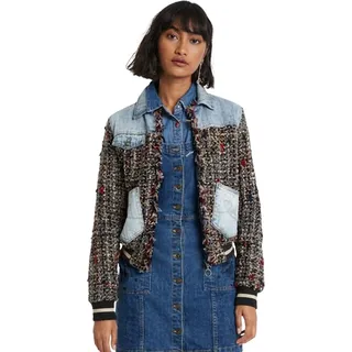 Desigual Valais kurze Damen-Übergangsjacke XXL