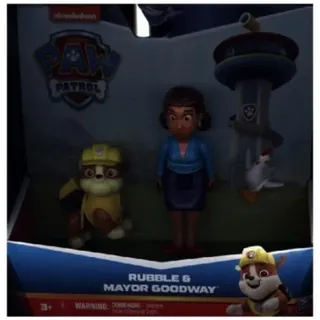 Paw Patrol Hero Pup - Mayor Goodway & Rubble