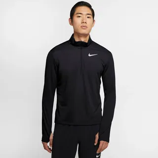 Nike Laufshirt »PACER MEN'S 1/-ZIP RUNNING TOP«, schwarz