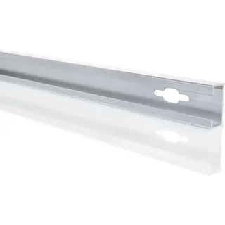 Hüppe Design pure Verbreiterungsprofil um 15mm für Nischentüren, Griffseite, Höhe 190cm, 8P4301092,