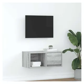 vidaXL TV-Schrank Grau Sonoma 60x31x25,5 cm Holzwerkstoff