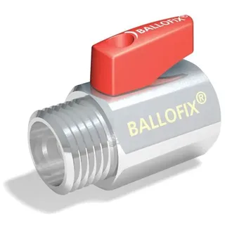 Broen Ballofix female / male 1/2 red grip