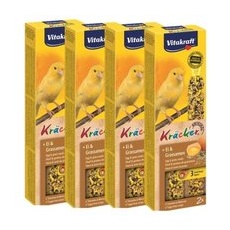 Vitakraft Kanarienvogel Kräcker 4x2er Ei-Grassamen