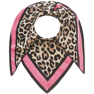 Zwillingsherz »Dreieckstuch BW "Leo Rand"« Leo mit pinker Lante,
