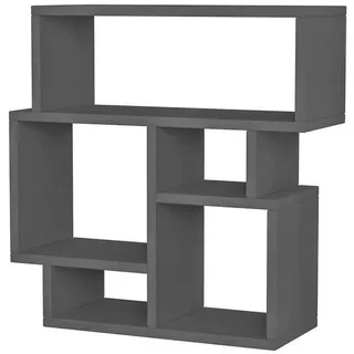 Livetastic Beistelltisch , Anthrazit , Holzwerkstoff , rechteckig , 22x61x59 cm , Wohnzimmer, Wohnzimmertische, Beistelltische, Beistelltische eckig