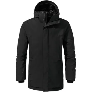Schöffel Herren Style Crivat Ins Parka (Größe 4XL, schwarz)