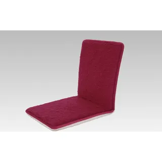 Stuhlauflage 80 x 37 cm ca. 80 x 37 cm - bordeaux
