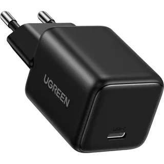 UGREEN X512 20W GAN 1X USB-C Netzladegerät - Schwarz - Schwarz