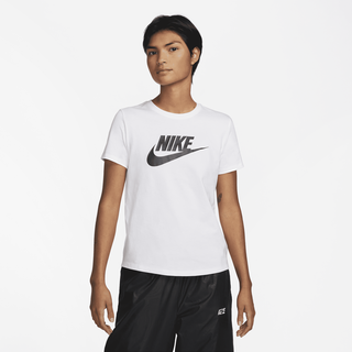 Nike Sportswear Essentials Damen-T-Shirt White/Black S