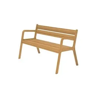 BEST Gartenbank Helsinki 557401 akazie Holz 140,0 cm
