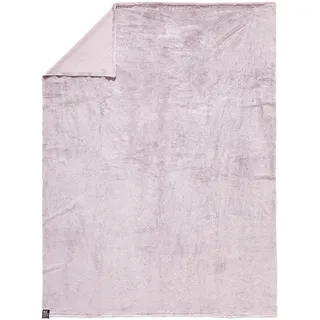 Zoeppritz Felldecke Reborn Bliss, Rosa, Uni, 140x190 cm, Oeko-Tex® Standard 100, pflegeleicht, Double face, Wohntextilien, Decken, Felldecken