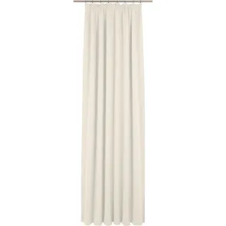 Vorhang WIRTH "Newbury" Gr. 3, beige (creme), B:130cm H:175cm, Jacquard, Baumwolle, Polyester, Gardinen, Vorhang