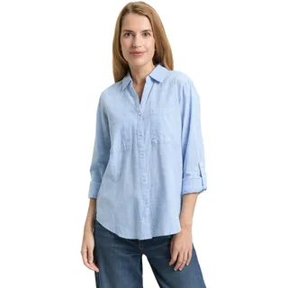 Tom Tailor Hemdbluse Dreamy Blue 40
