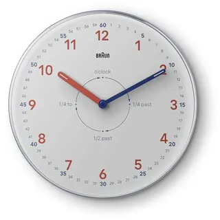 Braun BC26TW Wanduhr Time Teacher 230mm