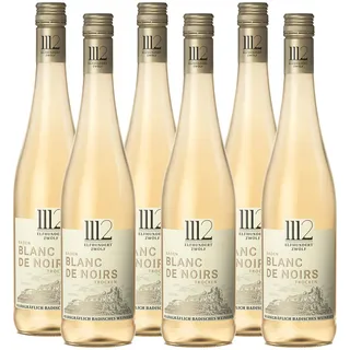 1112 Blanc de Noirs Trocken – Weißwein der Marke Elfhundertzwölf aus Baden (6 x 0,75 l)