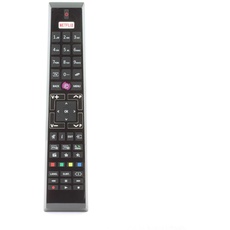 Medion Telefunken Finlux 30092062 RCA4995 Fernbedienung für LCD LED 3D HD Smart TV'S mit Netflix-Taste - Mit Zwei mitgelieferten 121AV AAA Batterien