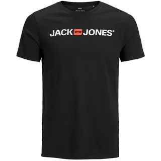 JACK & JONES T-Shirt Corp mit Logo in Black-XL