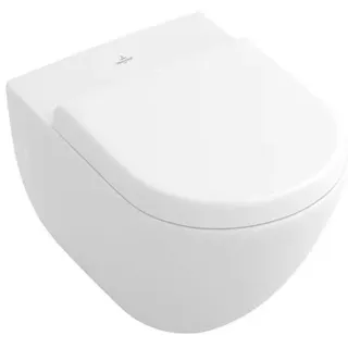 Villeroy & Boch Subway Flachspül-WC mit WC-Sitz Weiß