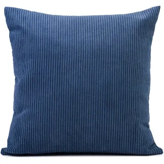 Gözze Capri Cord 60 x 60 cm Blau