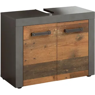 trendteam smart living Badezimmer Waschbeckenunterschrank Indy moderner Industrial Style
