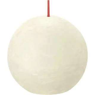 Bolsius Rustik-Kugelkerze Shine 76 mm Weiche Perle