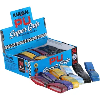 Karakal Basisband Pu Super Grip meliert 1.8mm farblich sortiert 24er Box