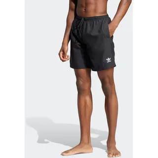 Badeshorts ADIDAS PERFORMANCE "ADICOLOR 8-INCH", Herren, Gr. XXL, N-Gr, schwarz, Obermaterial: 100% Polyester, Badehosen Badeshorts