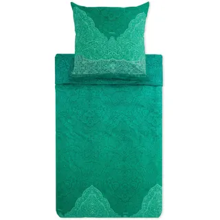 BASSETTI Dolceacqua Ornamental Grün 135 x 200 cm + 80 x 80 cm
