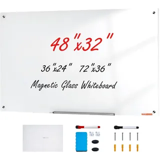 Vevor Whiteboard 120 x 80 cm Weiß
