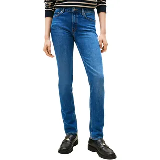 Tommy Hilfiger Damen Jeans Hose Flo Slim Fit, Blau (Flo), 28W/33L