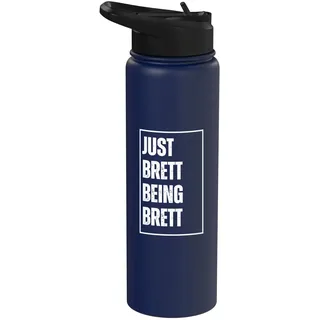 Just Brett Being Brett - Lustiger Vorname Witz Geburtstag Stainless Steel Insulated Water Bottle