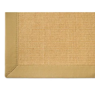 Astra Sisal Teppich Manaus mit Bordüre Farbe Chablis beige 100% Sisal - 18 Größen, Größe: 250x300 cm