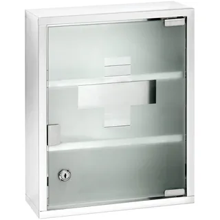 Wenko Medizinschrank ohne Norm silber