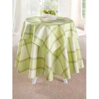 Tischdecke Gr. 3, grün, B:130cm L:160cm, Tischdecken, Tischdecke