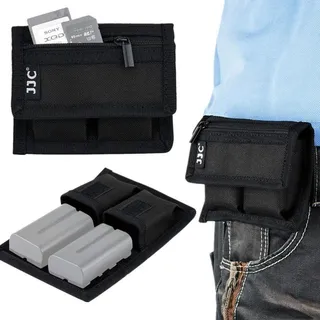 Speicherkartentasche für SD XQD Micro SD Karten mit Kamera-Akkutaschen