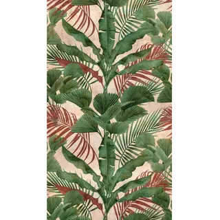 A.S. Création A.S. Creation Fototapete Dschungel 1,59 m x 2,8 m Grün-Rosa-Braun FSC®