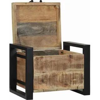 vidaXL Aufbewahrungs-Truhen Braun 40 x 30 x 30 cm Massivholz Mango - Braun