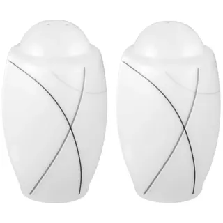 SELTMANN WEIDEN Salz- und Pfefferstreuer-Set Trio Highline 7,8 cm Weiß unbefüllt