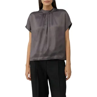 s.Oliver BLACK LABEL Satinbluse mit Falten