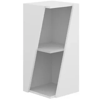 Vicco Midischrank Benno, 31.6 x 70.5 cm mit offenen Ablagen, - Weiß