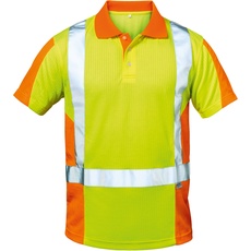 Bild Warn-Poloshirt Zwolle gelb/orange