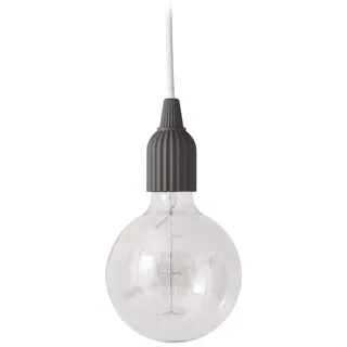 Lyngby Porcelæn Fitting #01 H8.7 cm Lyngby aus handgefertigtem Porzellan, grau