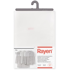 Rayen Schutzhüllen für Schulter, Peva, transparent, 60 x 32 cm, 3 Stück