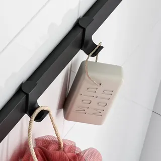 Hansgrohe WallStoris Handtuchhaken breit Schwarz Matt 27914670