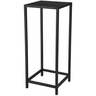 Mirrors and More Beistelltisch »Veronika« schwarzes Metallgestell, schwarz ¦ Maße (cm): B: 25 H: 60