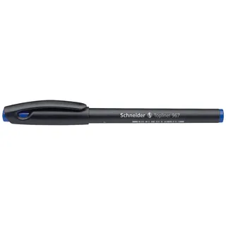 Schneider Topliner 967 Fineliner blau