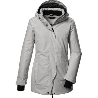 KILLTEC Damen Funktionsparka/Parka mit Kapuze KOW 93 WMN PKR, cloud grey, 50,